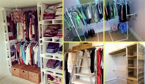 Low-Cost DIY Closet for The Clothes Storage - WooHome