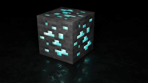 Minecraft Diamond Block Wallpaper | tunersread.com