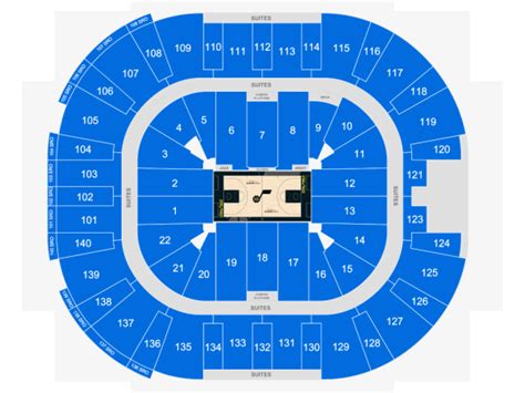 Utah Jazz Energy Solutions Arena Seating Chart | Brokeasshome.com