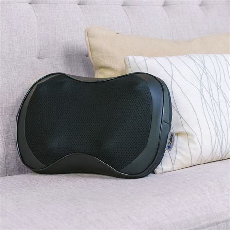 Zyllion Shiatsu Heated Pillow Massager for Back & Neck | Brookstone