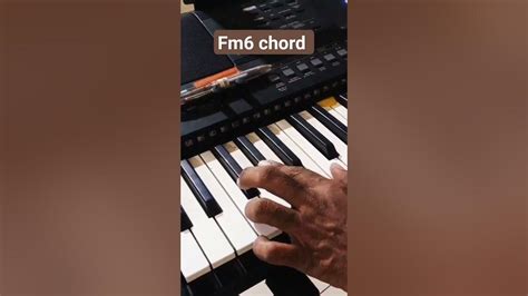 Fm6 chord on piano #shortsvideo - YouTube