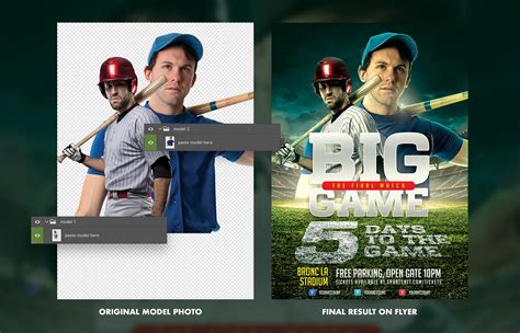 Baseball Flyer - PSD Template on Behance