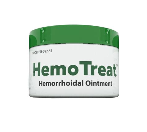 HemoTreat - Hemorrhoid Treatment Cream,FDA LISTED for Fast Safe ...