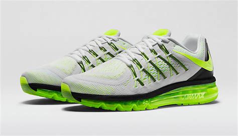 Nike Air Max 2015 White Black Volt | SportFits.com