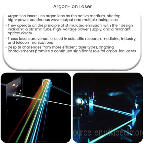 Argon-Ion Laser | How it works, Application & Advantages