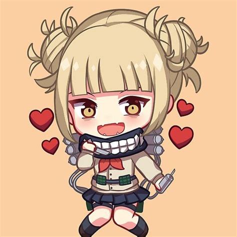 'My Hero Academia Himiko Toga Waifu Chibi' Sticker by xiaokoong | Chibi ...