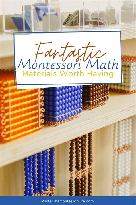 Fantastic Montessori Math Materials Worth Having