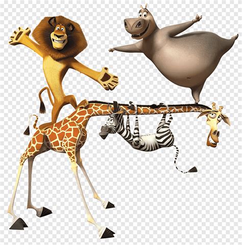 Personagens de Madagascar, Gloria Alex Melman Marty Madagascar 3: O Jogo de Vídeo, Madagascar ...