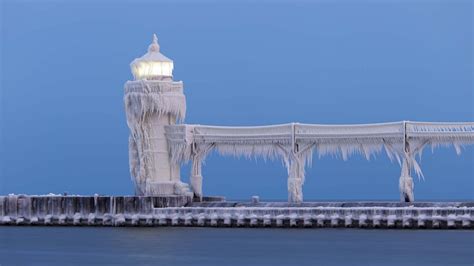 Visit St. Joseph’s frozen lighthouses | Southwestern Michigan Tourist Council