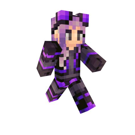 Gothic Cyberpunk Minecraft Skin