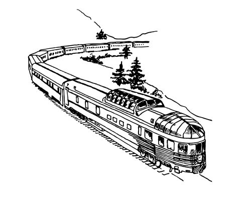 Train Clipart Illustration Free Stock Photo - Public Domain Pictures
