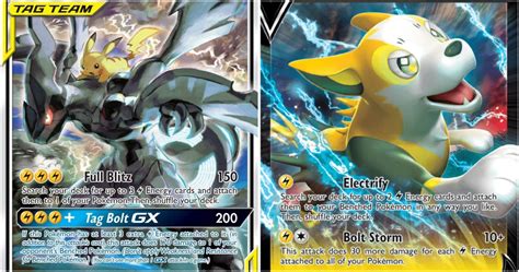 Pokemon TCG: 10 Cards You Need If You Want To Run A Pikachu & Zekrom-GX ...