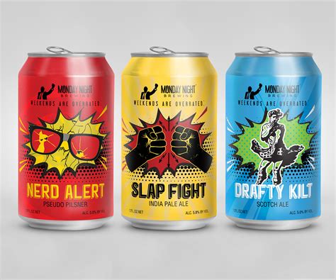 Craft beer cans design on Behance