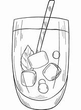 Cocktail coloring page  Free Printable Coloring Pages sketch template