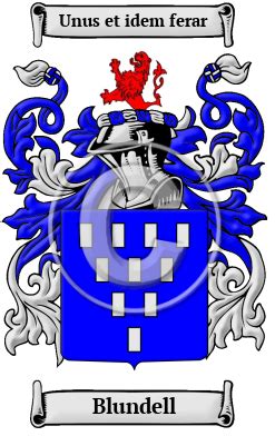 Blundell Name Meaning, Family History, Family Crest & Coats of Arms