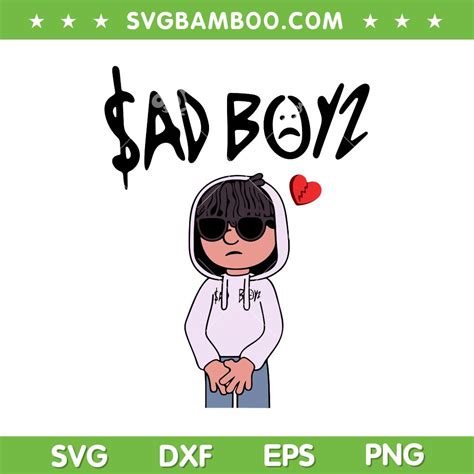 Junior H Sad Boyz Poster SVG PNG