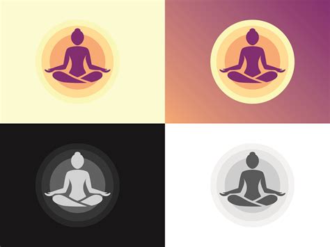 Yoga logo studio by Chiara Consiglio on Dribbble