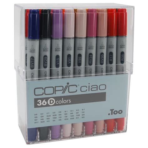 Copic Ciao Marker - Set of 36/Color Set D* Copic Ciao Marker, Copic ...