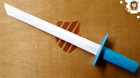 How to make a Paper Sword - (Tutorial) | FunnyCat.TV