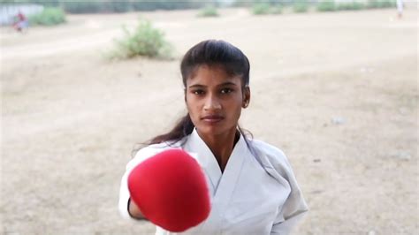 Empowering girls through karate in India - YouTube