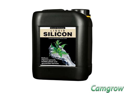 Growth Technology - Liquid Silicon 5L - Improves Uptake Of Nutrients - camgrow