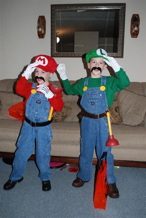 Super Mario Bros.; Mario and Luigi Halloween costumes Mario And Luigi ...