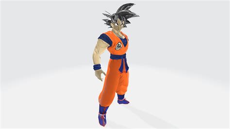 Dragon Ball Z Goku 3D Model - TurboSquid 2052471