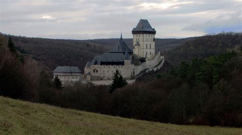 Karlstejn Castle in winter season Winter Season, Castle, Seasons, Adventure, Mansions, House ...