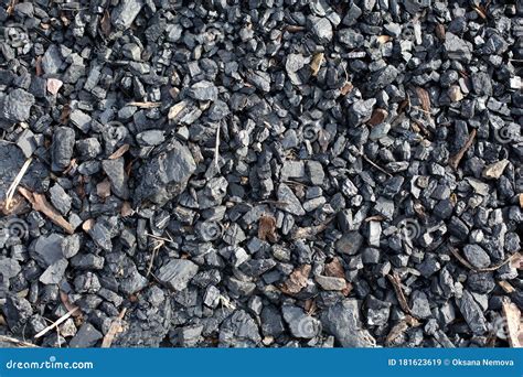 The texture of the coal stock image. Image of heating - 181623619