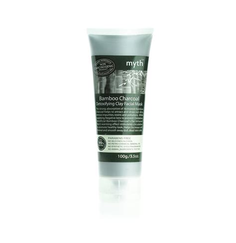 BAMBOO CHARCOAL DETOXIFYING CLAY FACIAL MASK