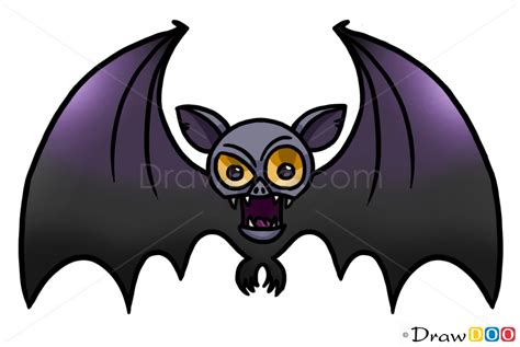 How to Draw Vampire Bat, Vampires and Werewolfs - How to Draw, Drawing ...