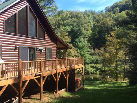 A Riverfront Cabin At Todd: Blue Ridge Mountain Riverfront Cabin Rental ...