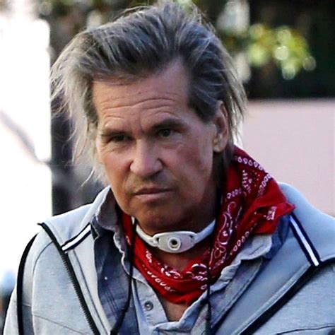 "Top Gun" Star Val Kilmer, 59, Makes Rare Public Appearance With Neck Covered By Scarf And ...