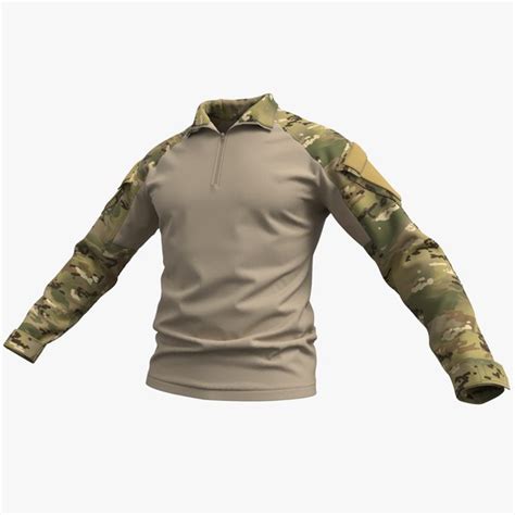 3D Crye G3 Combat Shirt - Marvelous Designer - TurboSquid 1947546