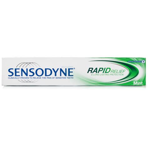 Review of Sensodyne Rapid Relief Mint Toothpaste