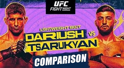 UFC Austin: Beneil Dariush vs. Arman Tsarukyan- Records, Knockouts ...