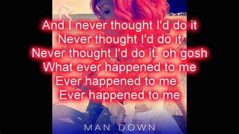 Rihanna - Man Down [Lyrics on Screen] HD - YouTube