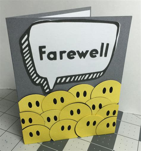 Farewell Card Design