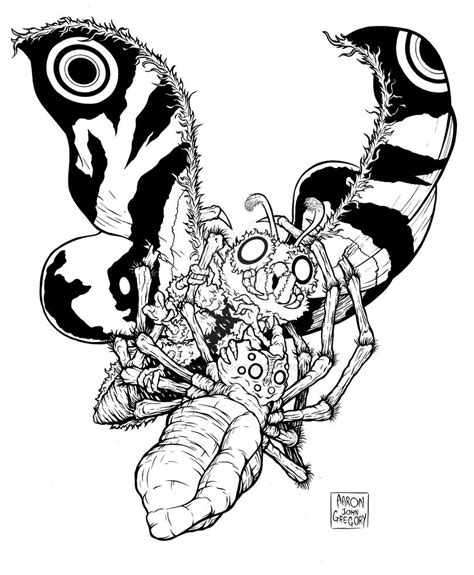 MOTHRA vs. KUMONGA by aaronjohngregory on DeviantArt