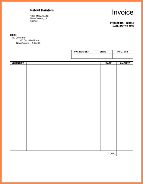 Make An Invoice In Google Docs | Invoice Template Ideas