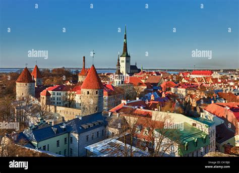 Tallinn, Estonia - skyline / cityscape Stock Photo - Alamy