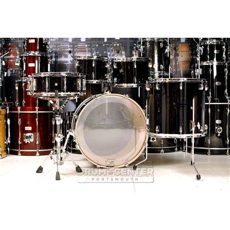 Yamaha Stage Custom Birch 5pc Drum Set w/22" BD Raven Black | DCP