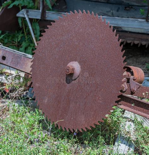 Sawblade stock image. Image of boards, house, mill, blade - 70465389