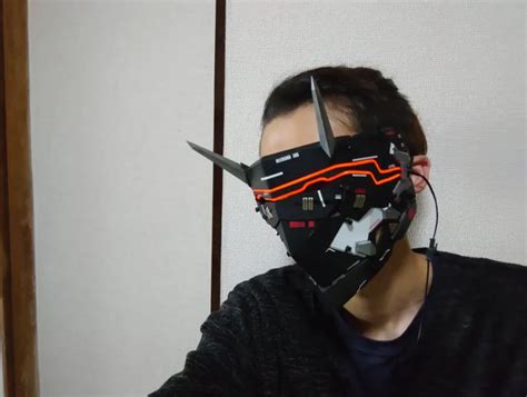 Here's An Excellent Cyberpunk Mask | Cyberpunk character, Cyberpunk ...