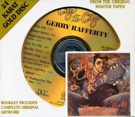 Gerry Rafferty – City To City – CD (Gold CD, Album, Remastered, Reissue ...