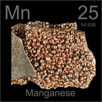 Pictures, stories, and facts about the element Manganese in the Periodic Table