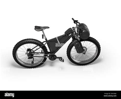 3d illustration of hardtail mountain sports bike on white background with shadow Stock Photo - Alamy