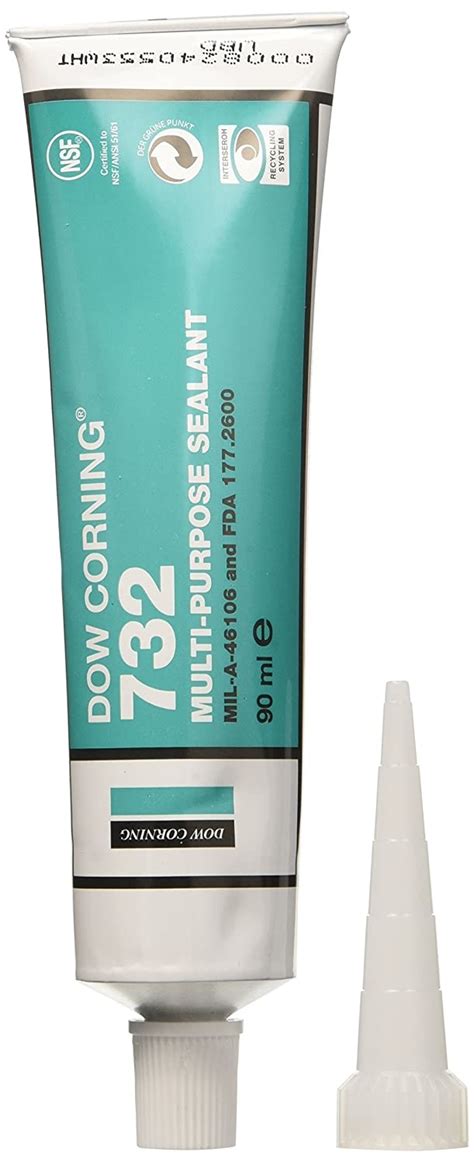 Dow Corning 732 Transparent RTV Silicone Sealant 90ml Tube - BuyLEDStrip.com