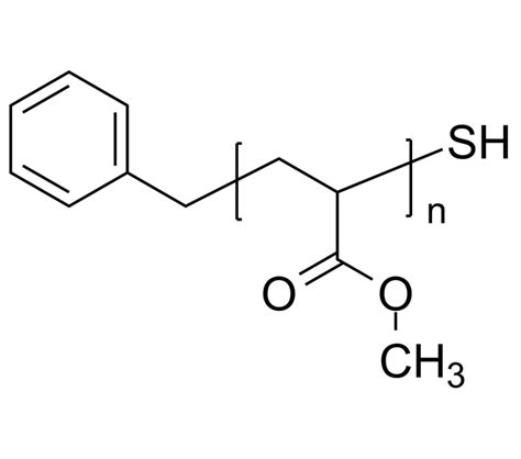 Poly(methyl acrylate), ω-thiol-terminated (obtained by RAFT)