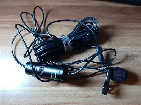 BOYA BY-M1 lavalier microphone sound test